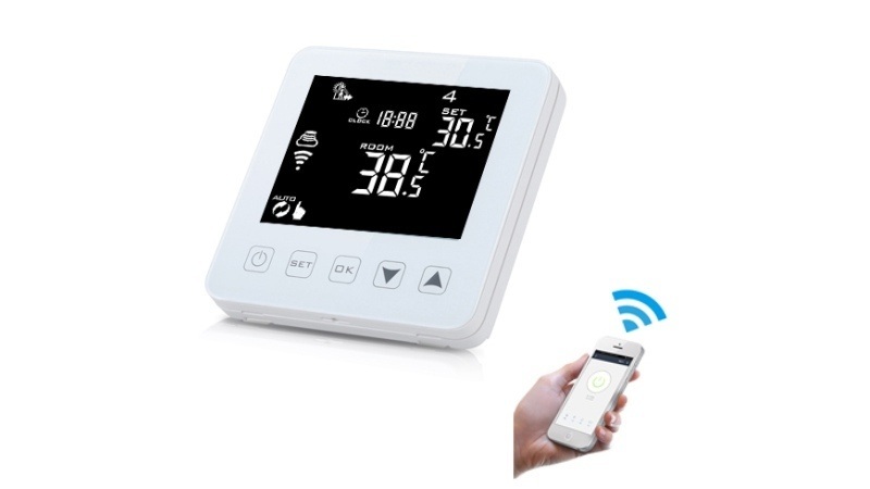 Smart termostat bijeli wifi